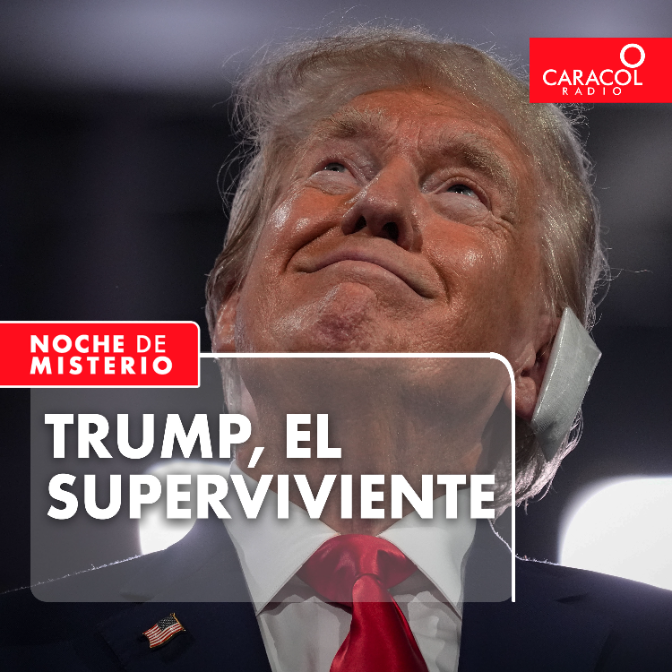 Imagen de Trump, el superviviente