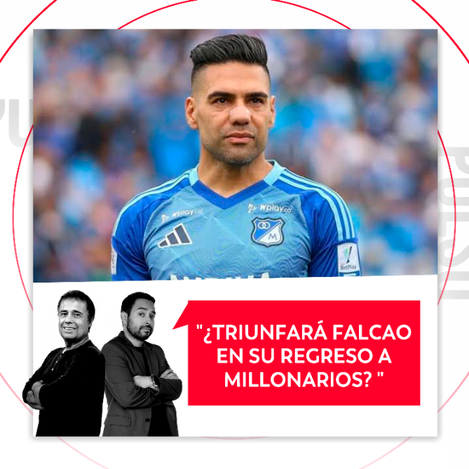 Imagen de ¿Triunfará Falcao en su regreso a Millonarios?