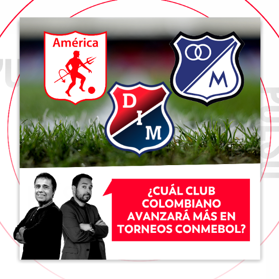 Imagen de ¿Cuál club colombiano avanzará más en torneos Conmebol? El Pulso del Fútbol, 13 de marzo de 2026