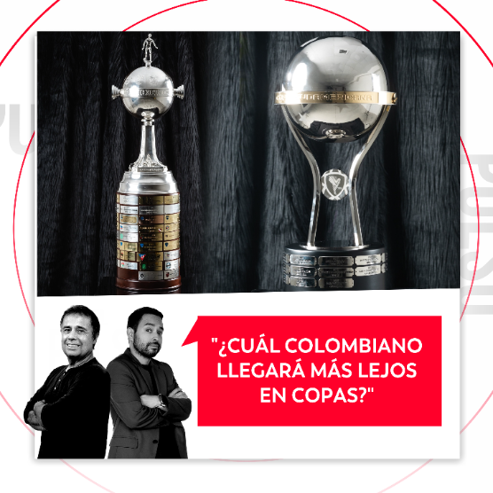 Imagen de ¿Cuál colombiano llegará más lejos en copas? El Pulso del Fútbol, 7 de abril del 2026