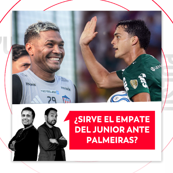 Imagen de ¿Sirve el empate de Junior ante Palmeiras? El Pulso del Fútbol, 9 de abril del 2026