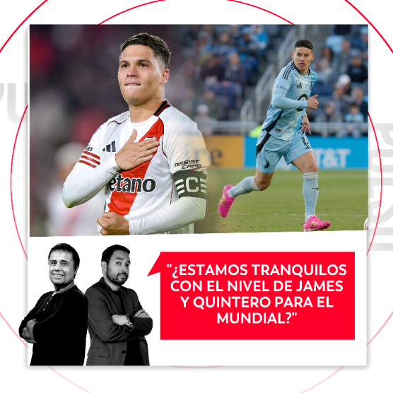 Imagen de ¿Estamos tranquilos con el nivel de James y Quintero para el Mundial? El Pulso del Fútbol, 11 de mayo de 2026