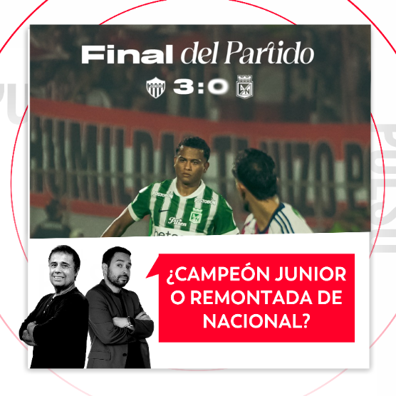 ¿Campeón Junior o remontada de Nacional? El Pulso del Fútbol, 8 de junio de 2026 episode artwork