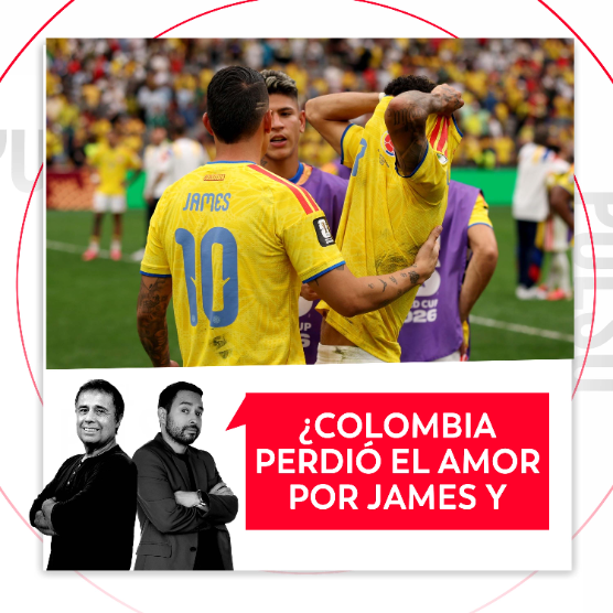 Imagen de ¿Colombia perdió el amor por James y Lucho? El Pulso del Fútbol, 9 de septiembre de 2026