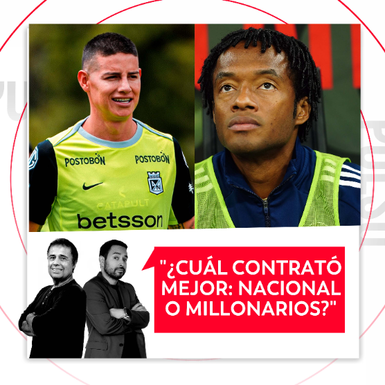 Imagen de ¿Cuál contrató mejor: Nacional o Millonarios? El Pulso del Fútbol, 11 de septiembre de 2026