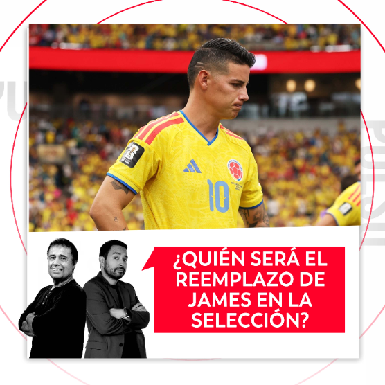 Imagen de ¿Quién será el reemplazo de James en la selección? El Pulso del Fútbol, 16 de septiembre de 2026
